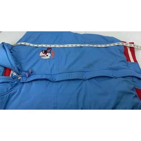 Vintage Starter Houston Oilers Zip Up Coat Large - Picture 12 of 12